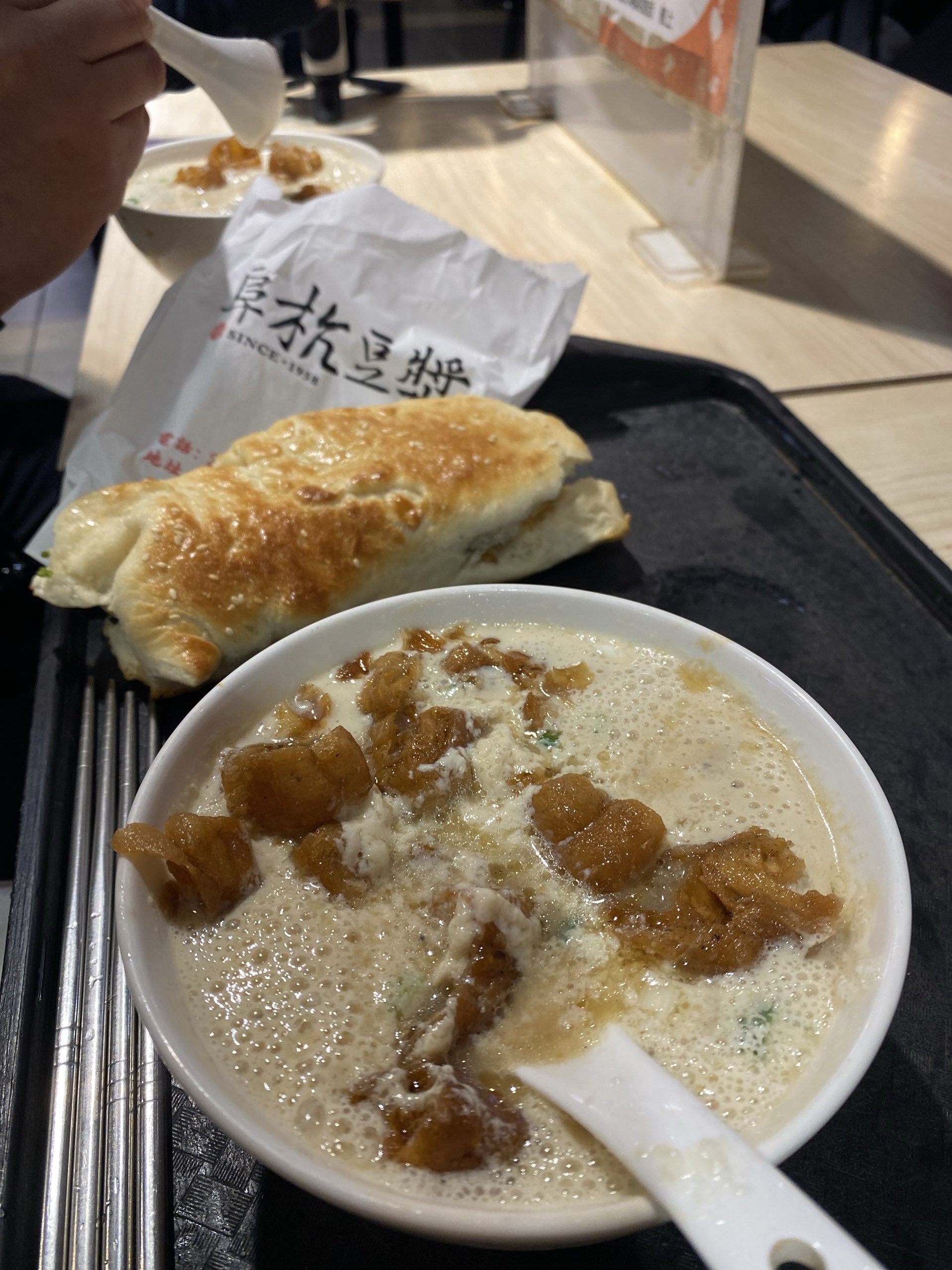 阜杭豆漿 フーハン・ドゥジャン 場所と行き方、メニュー、行列の待ち時間は？体験レポート！陸マイラー ピピノブのANAのマイルで旅ブログ