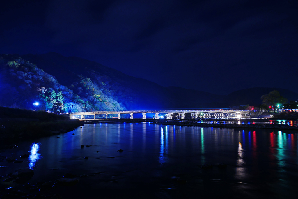 その1：渡月橋 のあとがきUn finished Kyoto渡月橋