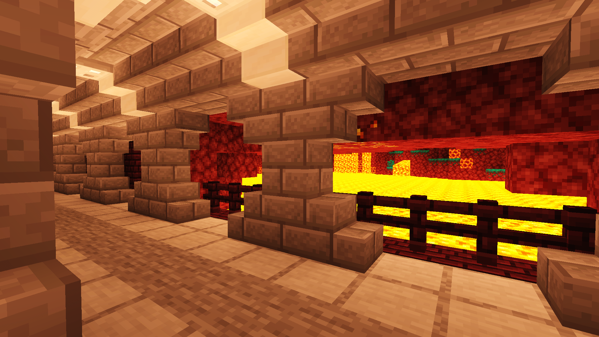 マイクラ統合版 危険なネザー通路作り！！ マインクラフトマイクラMinecraft Part20