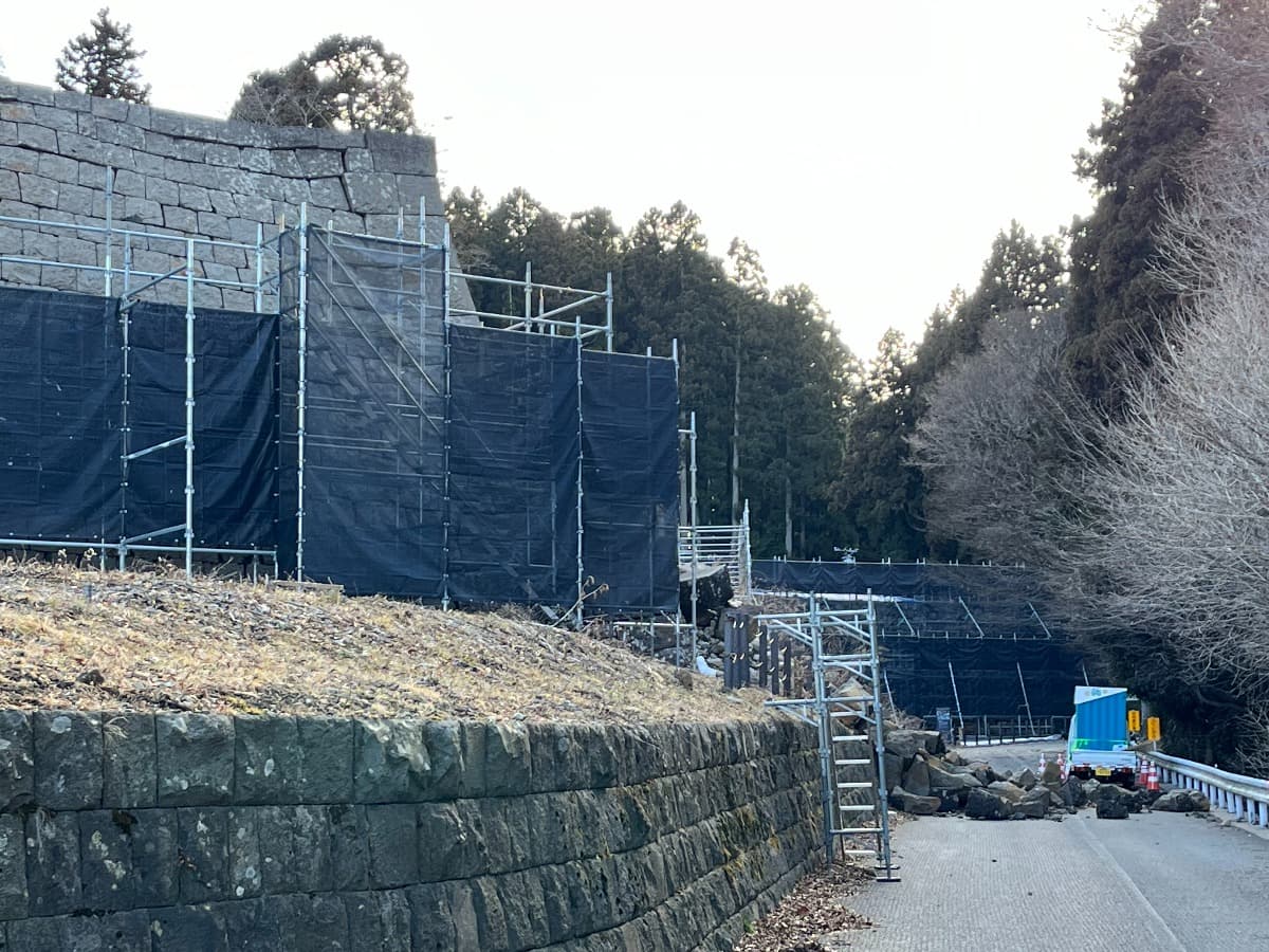 仙台城の写真：本丸北壁石垣 西側hiro.Eさん- 攻城団