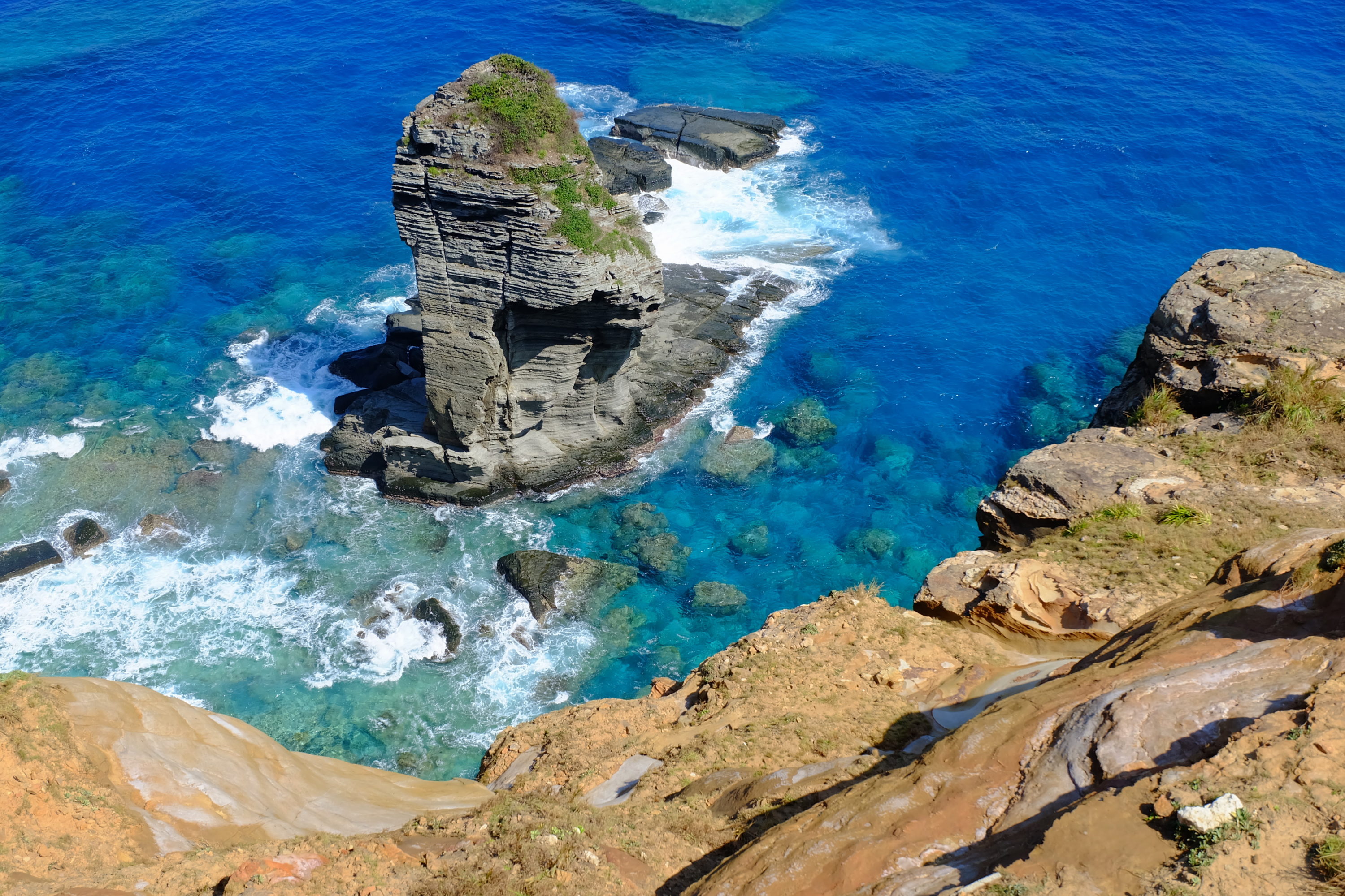 淡路島「沼島」のパワースポット『上立神岩』part①