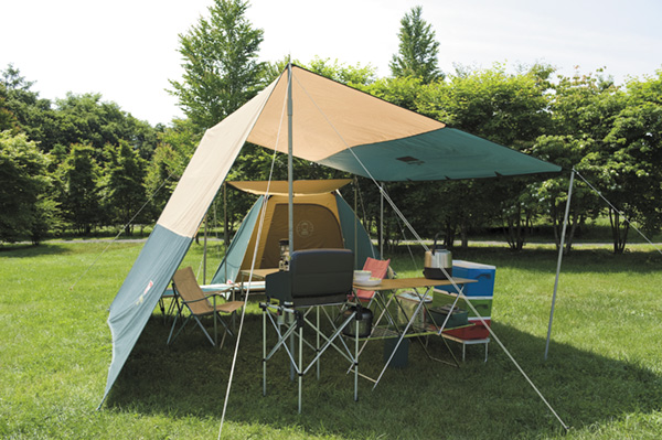 エントリーパックTTのサイズと区画サイトでの設営について紹介meocam