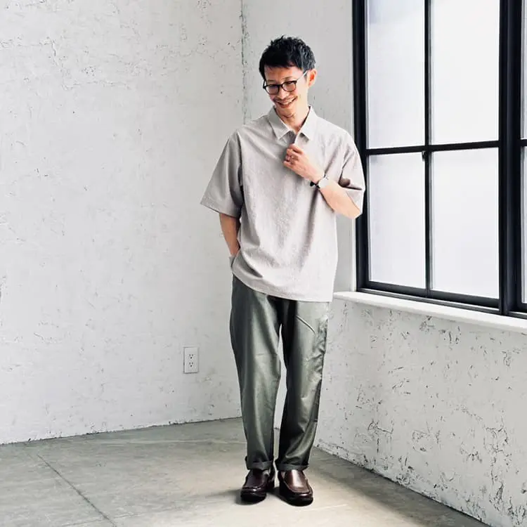 春先から夏まで活躍の五分丈袖のパーカーと動きやすさ抜群のパンツでスポーティなタウンコーデ スタッフコーディネート メンズCHUMS チャムス アウトドアファッション公式通販CHUMS