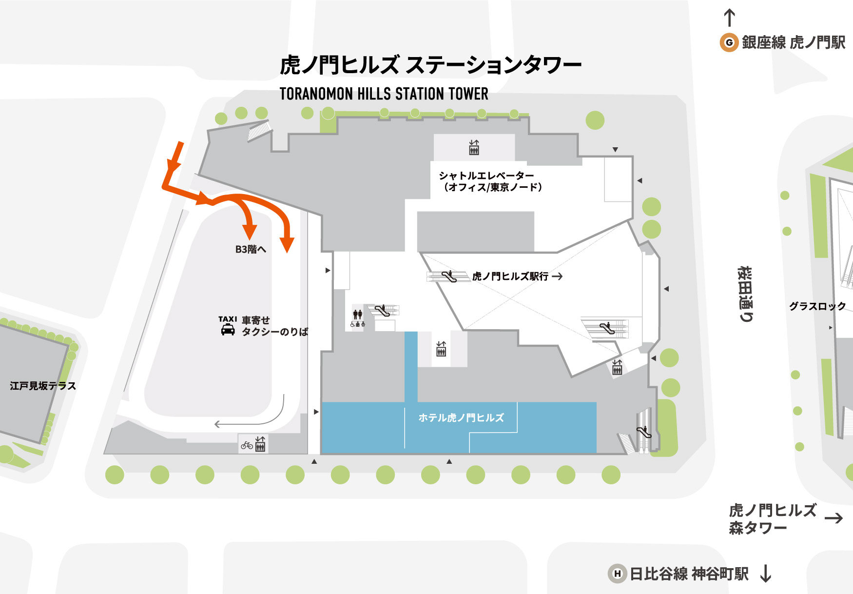 アーバンヒルズ愛宕駐車場 京王多摩センター駅 徒歩12分予約制タイムズのB