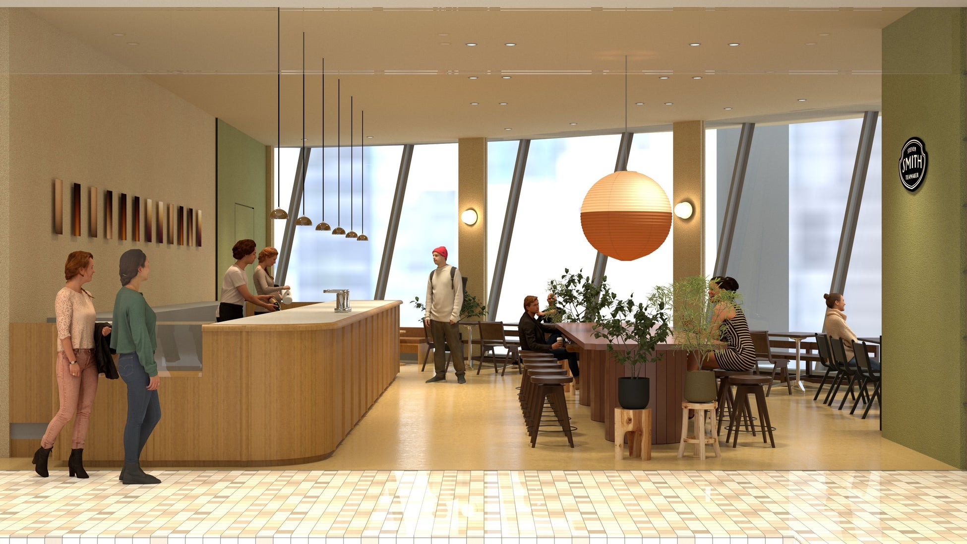 渋谷駅 渋谷ヒカリエ スカイロビーの休憩場所 - スワルマップ