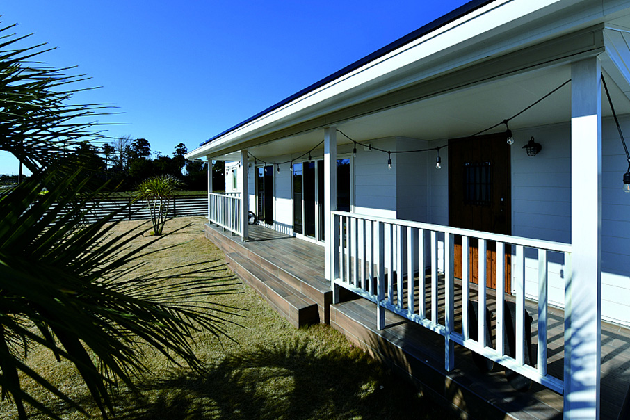 カリフォルニアの風を感じる アメリカンスタイルの平屋デザイン・性能、価格にこだわった注文住宅 千葉で家を建てるならクレアカーサ