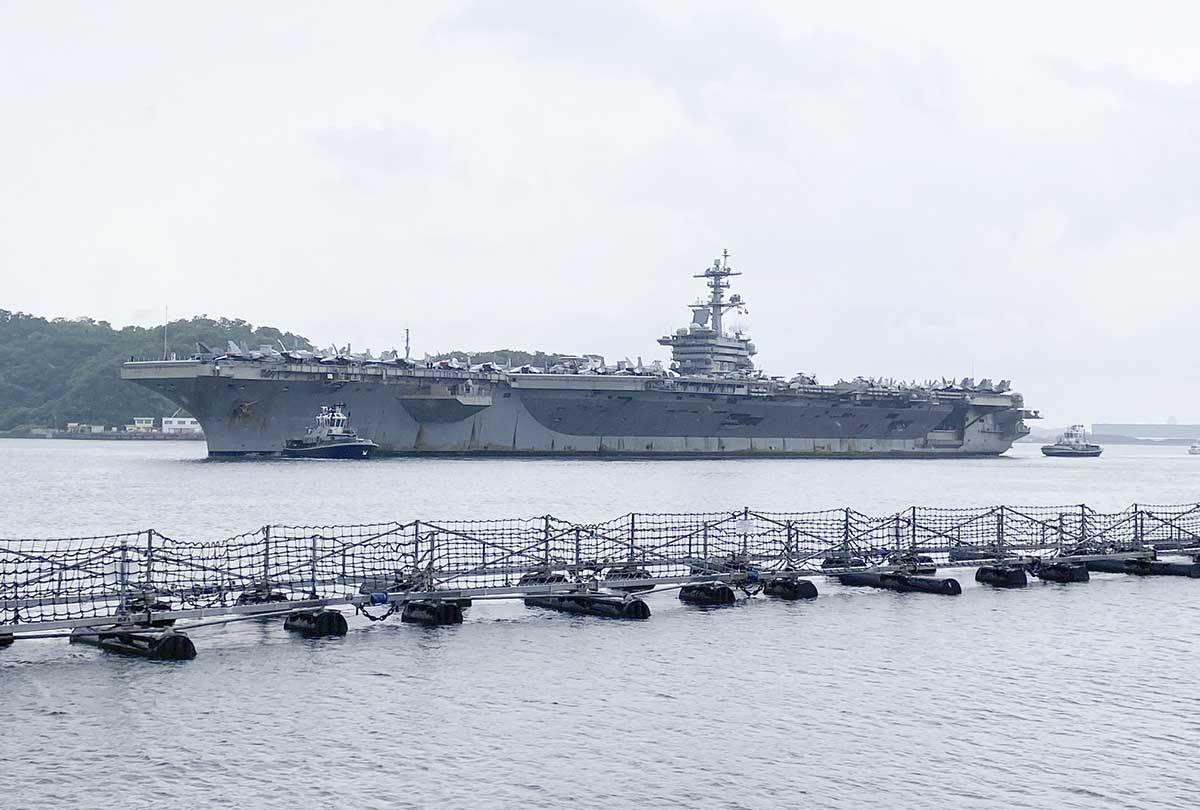 米海軍 原子力空母 CVN-76 「 RONALD