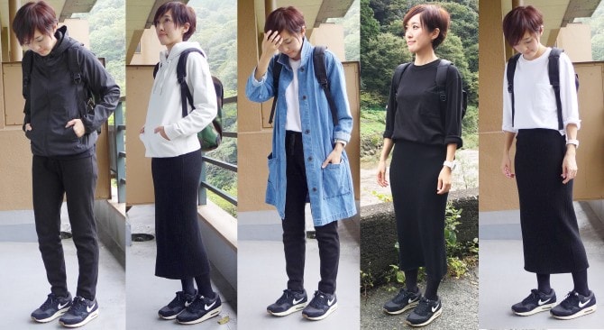 ユニクロ＆ZARAで！ 秋の旅先着まわしコーデ 晩秋編-