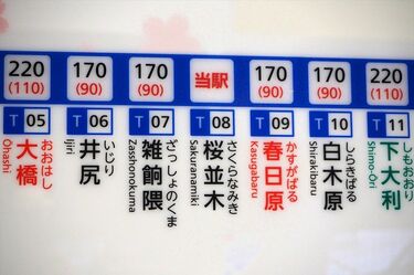 値下げ⭐︎国鉄 羽衣線運転時刻表 2種類 刹那さと時々劣等生 桜