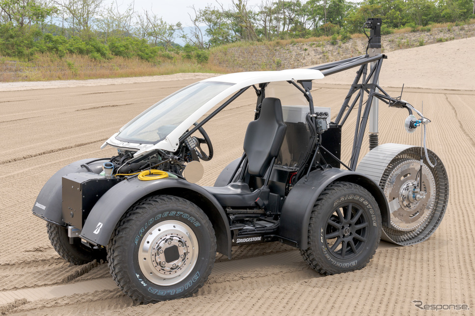 ブリヂストンが月面探査車両のタイヤを鳥取砂丘で研究中！ 意外な場所で実験している理由とは自動車情報・ニュース WEB