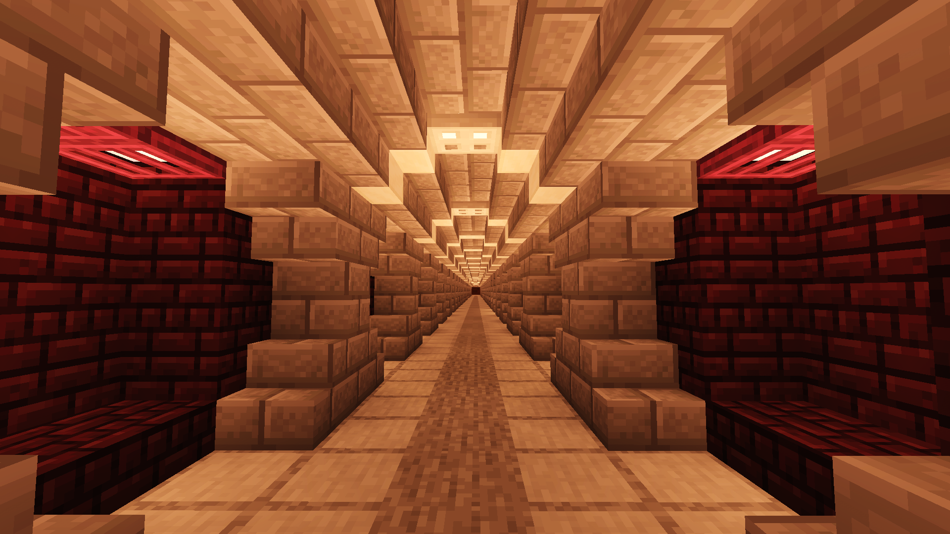 ネザーにトンネルを掘って安全に移動する方法 マイクラ統合版- まいくらいふ