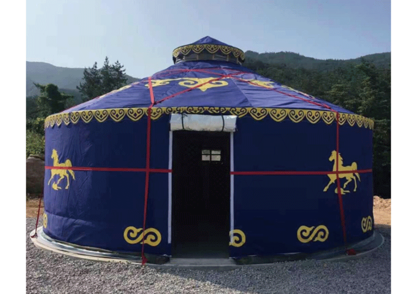 モンゴル モンゴルのテント展示野外民族博物館リトルワールド