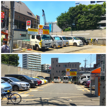 下山口駅前駐車場 下山口駅目の前予約制タイムズのB