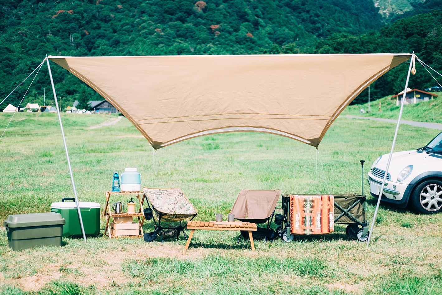 ポイントは２点のみ！！お洒落で実用的なレイアウト方法とは！？おきなわぐっでい🏕キャンプギア選びのお手伝い