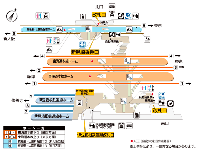 タイムズ三島駅北口広場駐車場 三島市 駐車場・コインパーキング の住所・地図マピオン電話帳