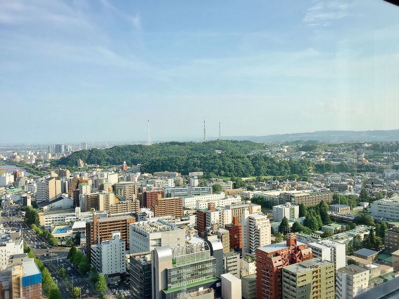 宮城県 SS30 仙台駅近くの無料展望台