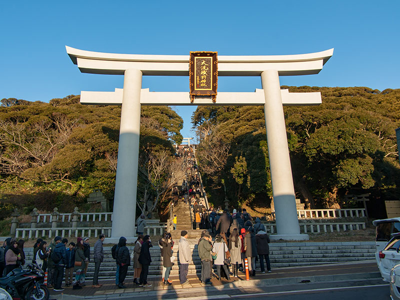 神々しい初日の出パワースポット 大洗海岸お天気.com