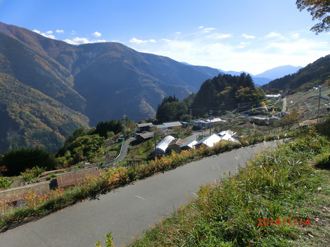 マラニックIN遠山郷2013の写真: 遠山郷のかぐら山荘のブログ