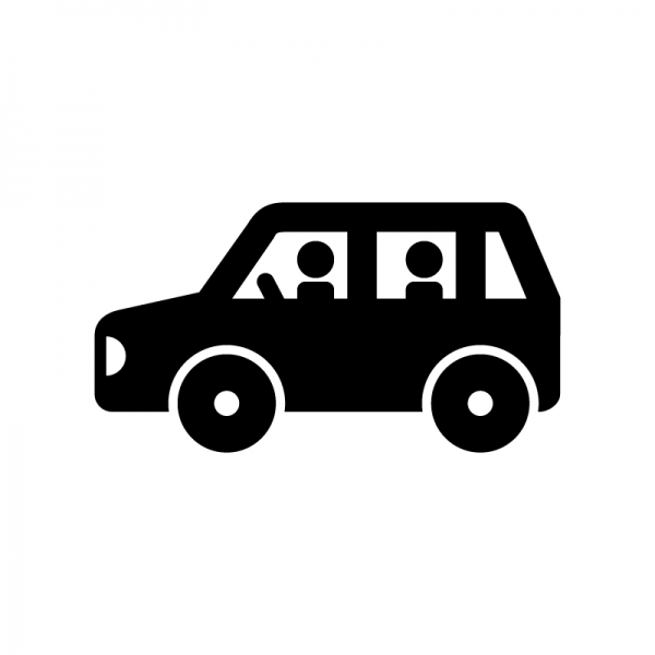 車のピクトグラム モノクロイラスト素材3124952- フォトライブラリ