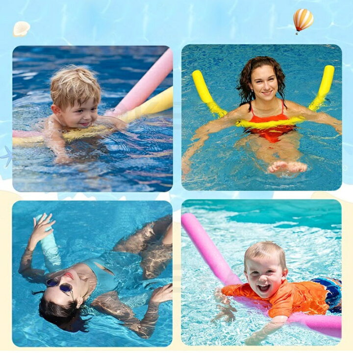 title プールスティックで知育 @nikkori.tomato_asobi