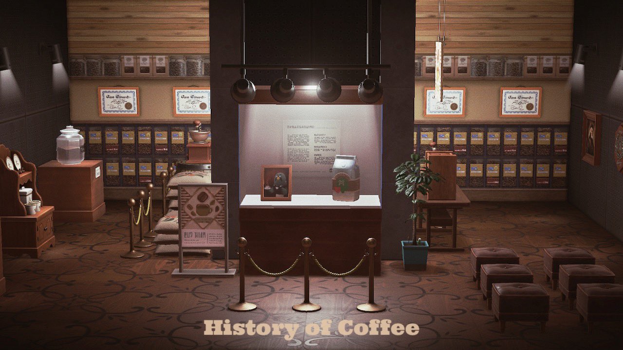 あつ森のオシャレなカフェギャラリーの魅力TikTok