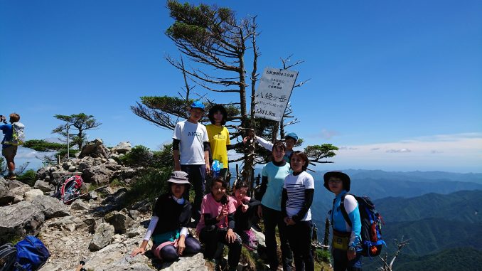 八経ヶ岳 大峰山 登山