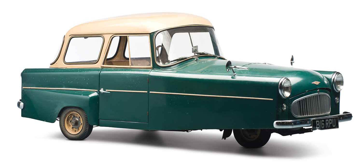 世にも珍しい三輪自動車「オート三輪」とは？ 超貴重な三菱・みずしまの特徴を解説します読むテレビ愛知