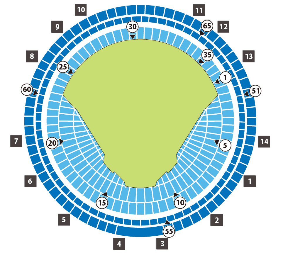 京セラ座席 - SearchX
