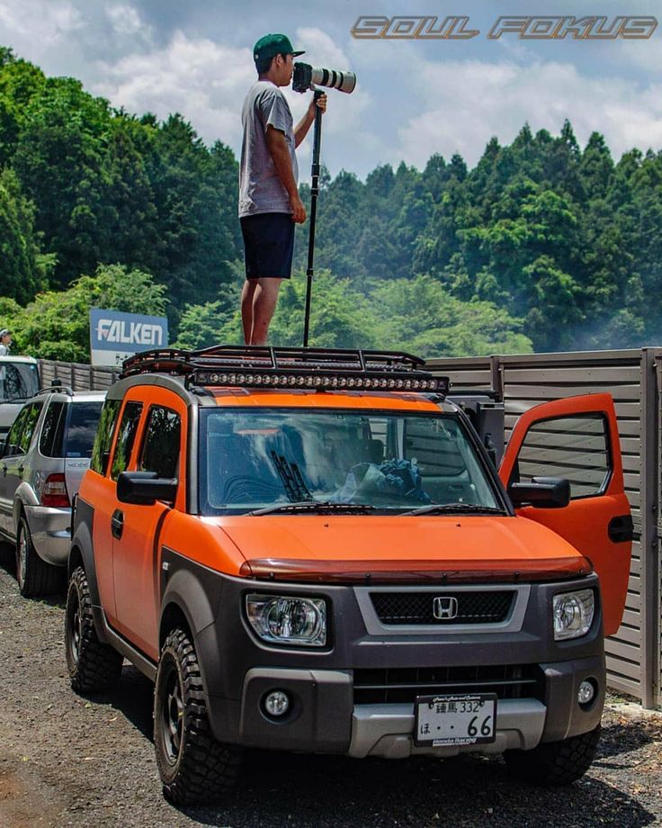ホンダ エレメントの走破性を河原で試してみました