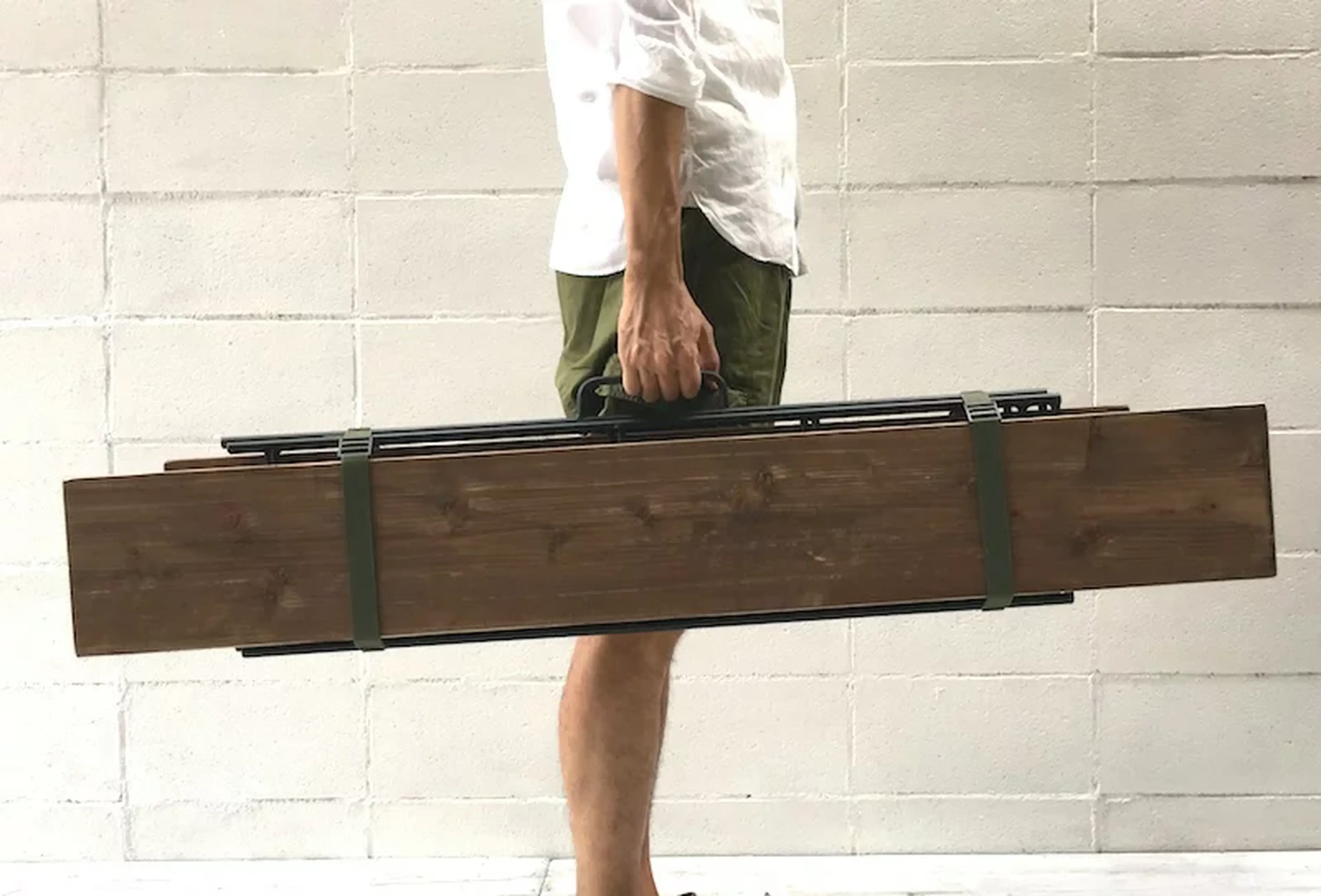 アイアンシェルフ キャンプギア ハシゴ3段