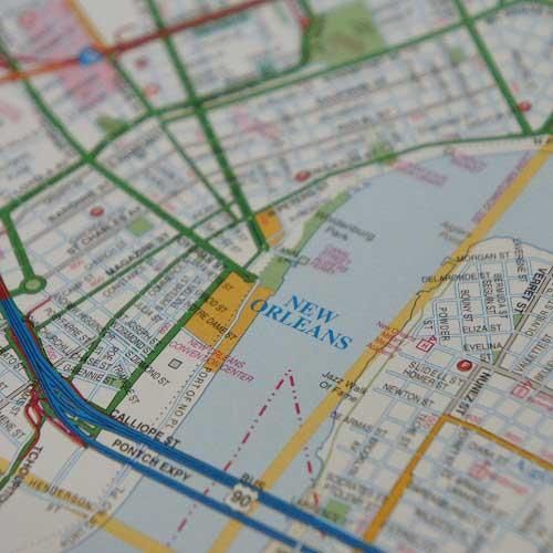 ニューオーリンズの地図 - アメリカ南部のストックフォトや画像を多数ご用意 -