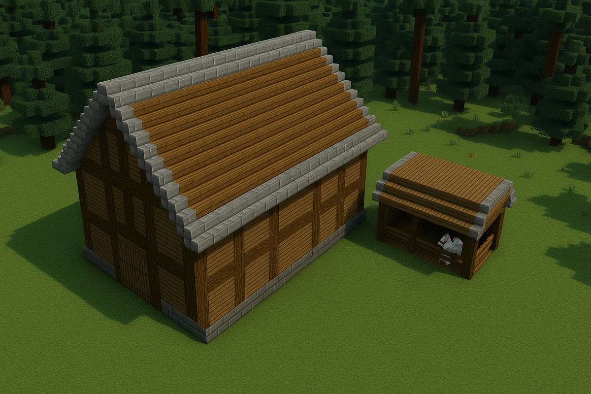 マイクラ建築 小さな地下倉庫尸解仙