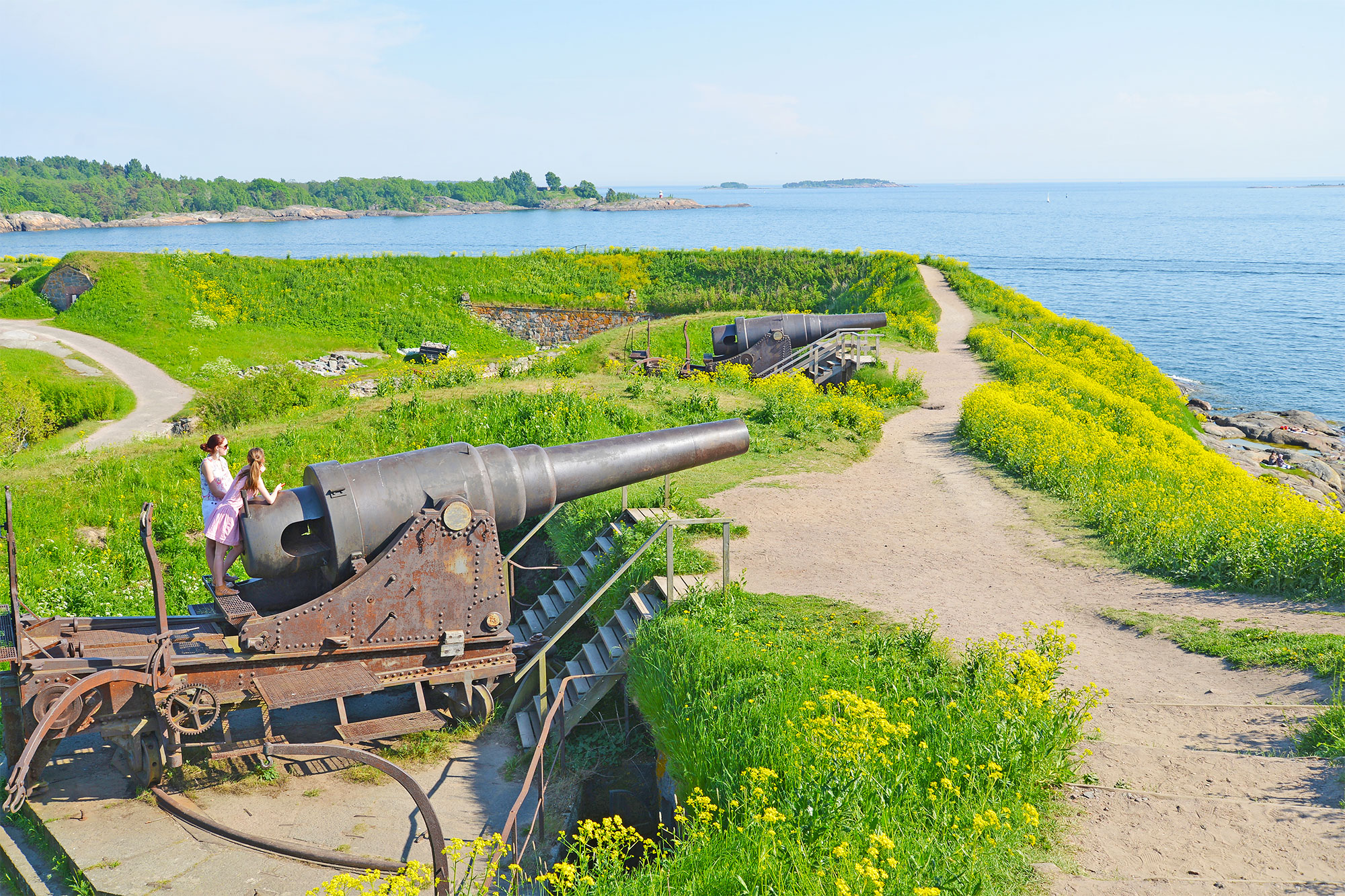 ロシアの侵攻を防ぐ要塞群が作られたスオメンリンナ島 10261022524 の写真・イラスト素材アマナイメージズ