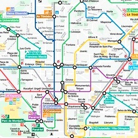 AmazonEveryday Designs スペイン観光地図