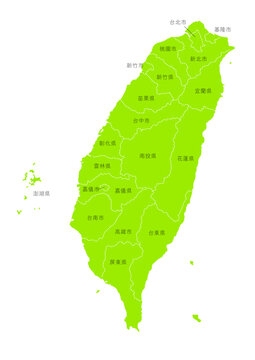 台湾世界地図国アイコンのイラスト素材・ベクター Image 93838321