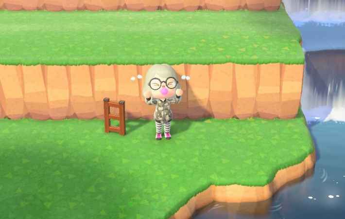 高台にある墓地の朝と昼🥀 .あつ森あつまれどうぶつの森acnhanimalcrossing