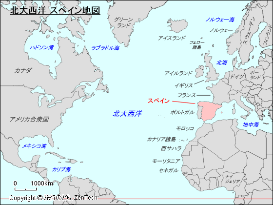 スペイン・ドライブの旅 ルート・ホテルなど NO．2