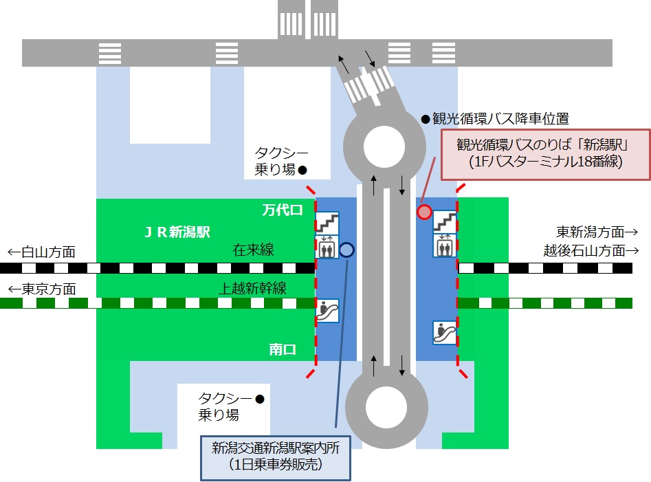 新潟駅バスターミナル開業に伴い、バスをご利用の来院が更に便利になりました新潟市中央区の整体 かんだ整骨院 弁天橋通