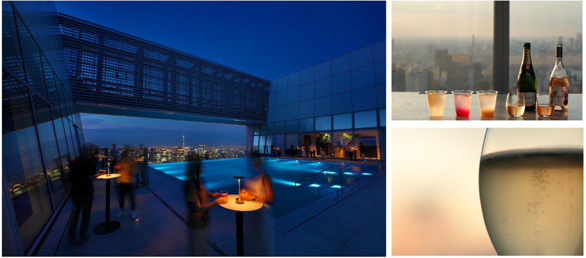 アクリルで開放感バツグン！「プールのための高層ビル」