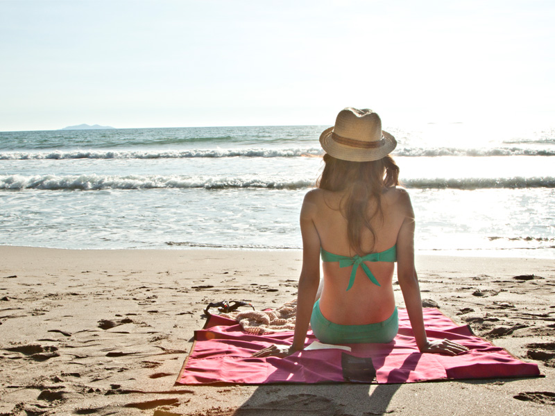 楽天市場 レジャーシート ビーチマット 210×200cm