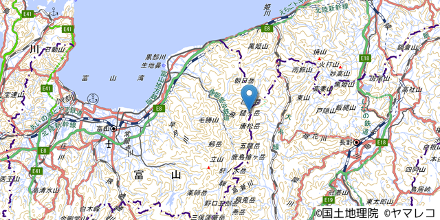 白馬岳 登山 5月