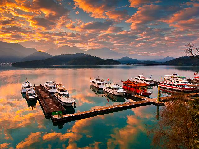 希少品！日本統治下 基隆市 台湾 風景