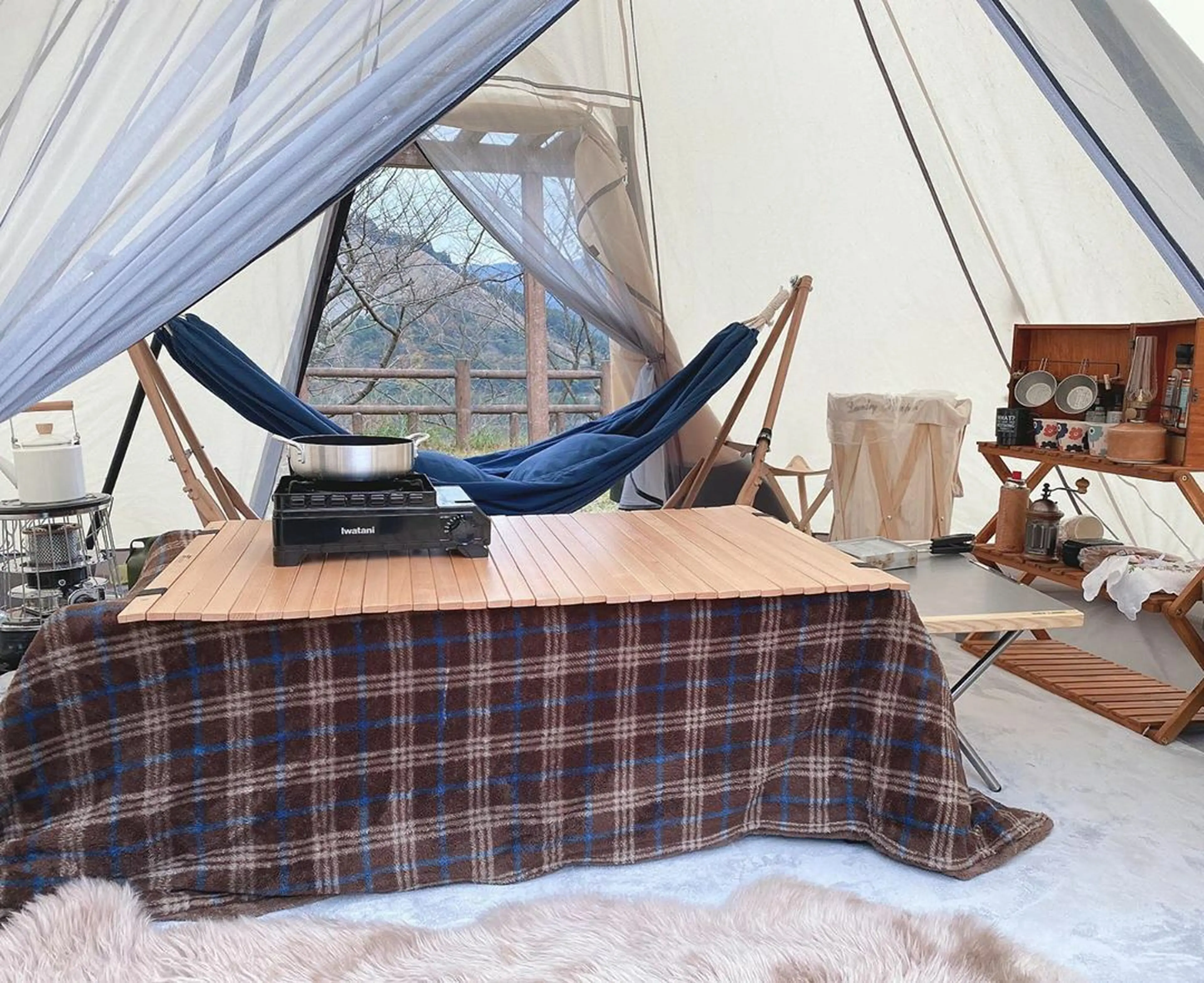 冬キャンプ〜我が家のお座敷スタイルの始め方〜1歳4歳ファミリーキャンプ