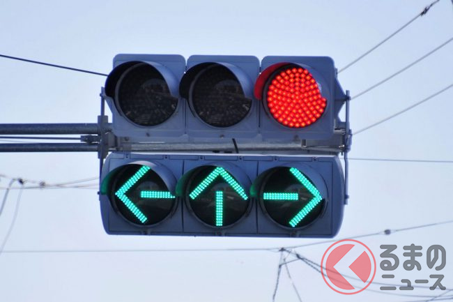 信号機に黄色い矢印!? あなたは意味が分かる？ 路面電車との交通ルールを解説KURU