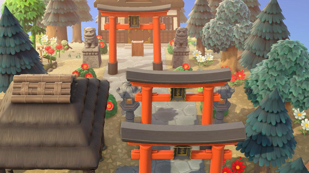 あつ森 あつまれどうぶつの森で神社風レイアウト - いつもの暮らしをちょっと良くする