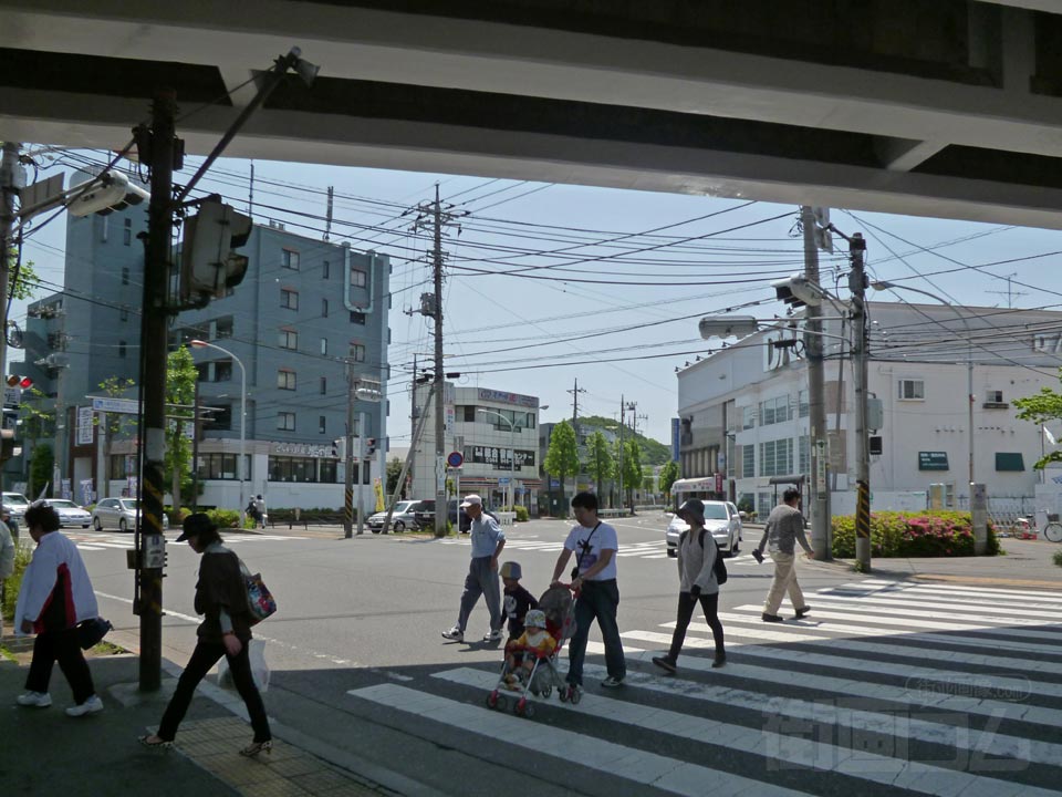 稲田堤駅・京王稲田堤駅周辺の街並み 町並み 画像 街画コム