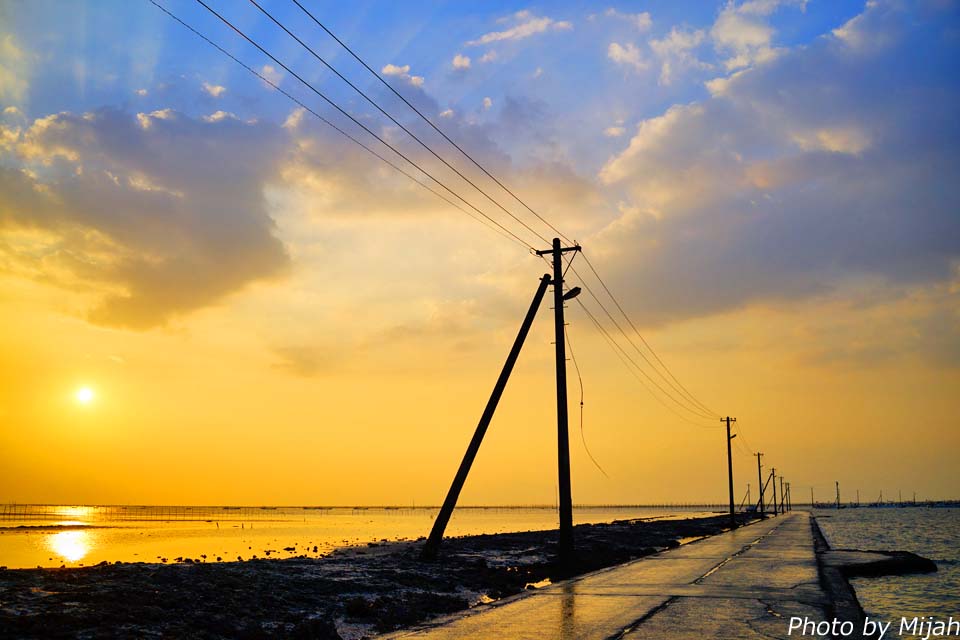 熊本 長部田海床路に行ってきた