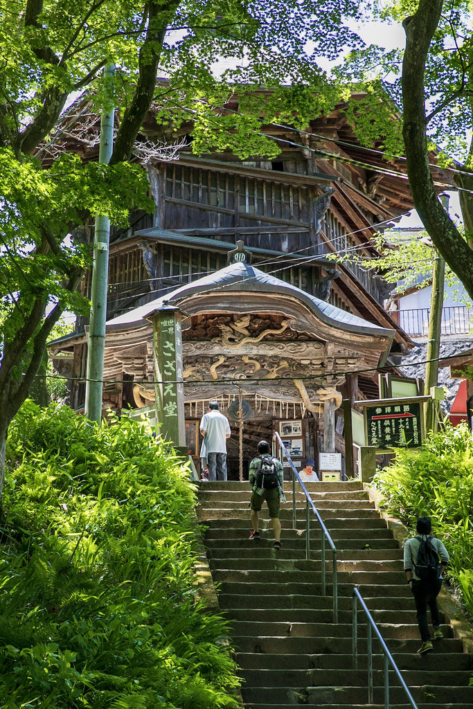 さざえ堂 国指定重要文化財 観光・体験会津若松の公式観光情報サイト