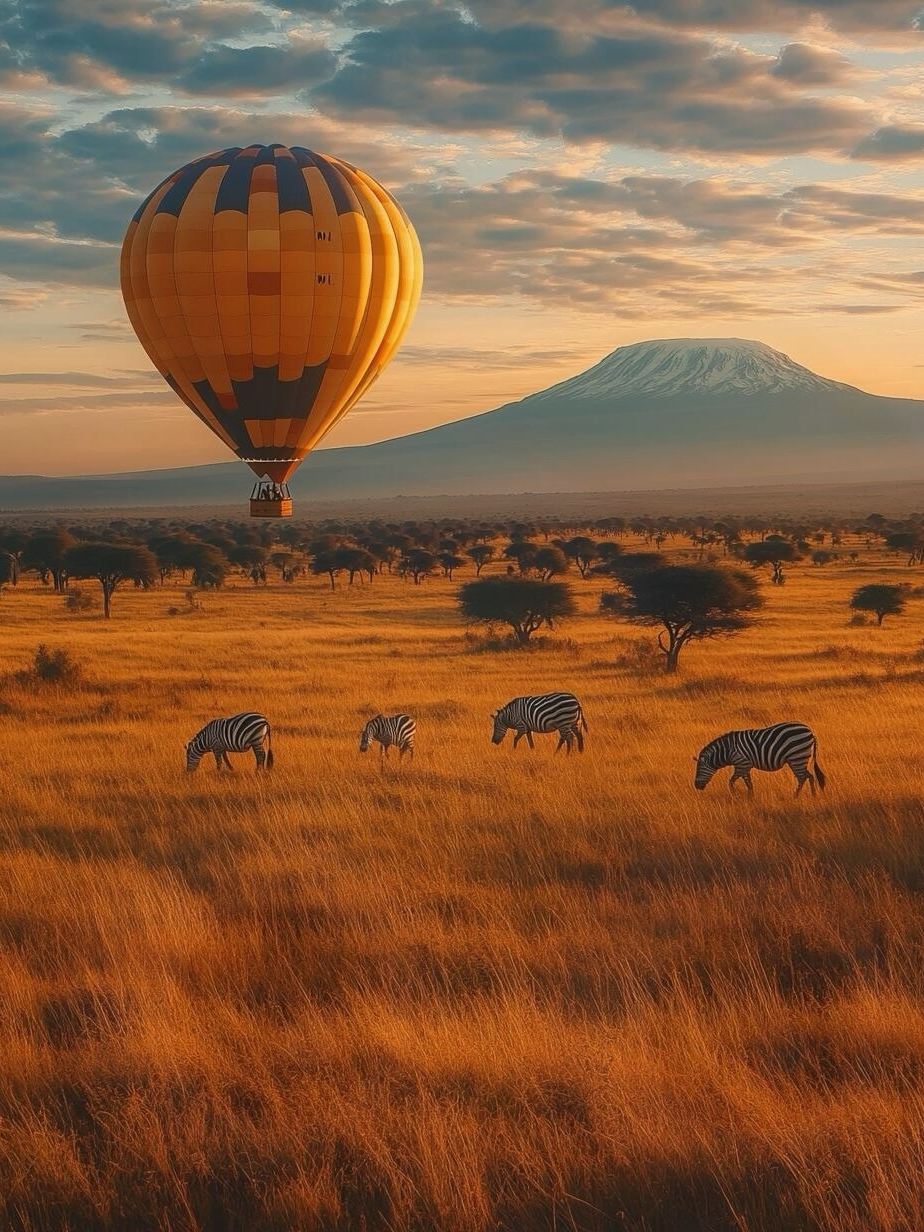 アンボセリ国立公園への1日サファリ