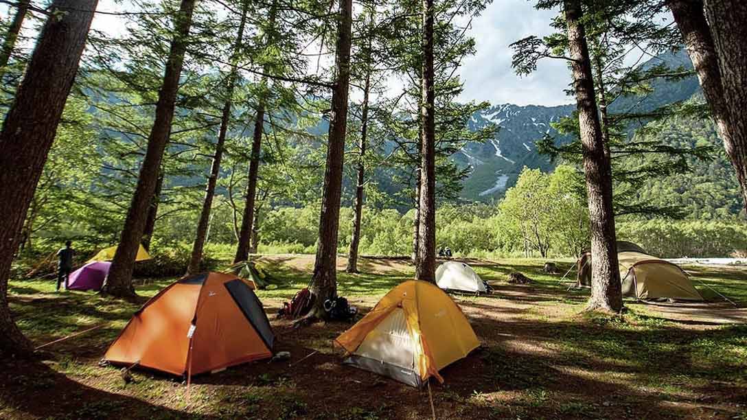 最高の景観上高地の呼吸を感じる小梨平キャンプ場